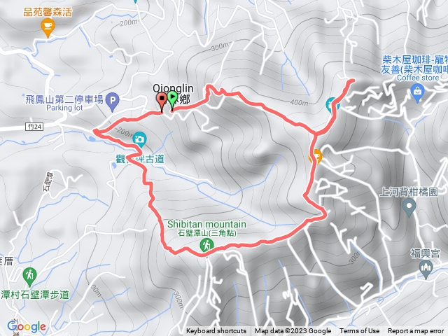 代勸堂 飛鳳山 中坑山 修心堂 代勸堂O型路線