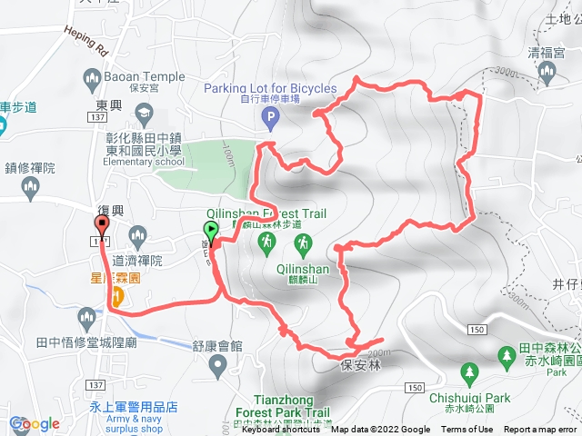 彰投大小劍山步道