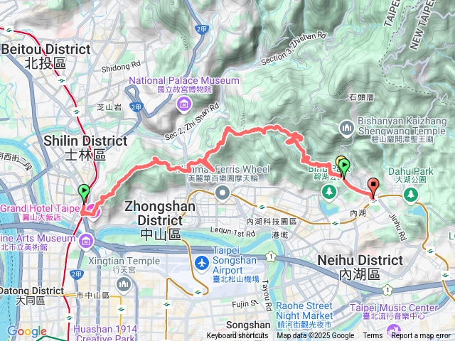 台北大粽子第五段劍：潭捷運站-內湖捷運站
