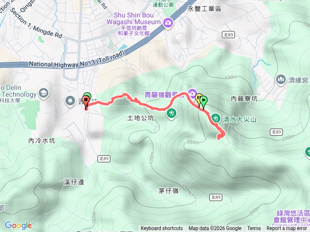 土城大尖山、二尖山