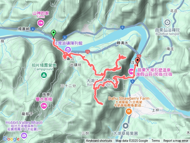 2024/12/29 出磺坑→汶水山→金童山→玉女山→法雲寺→汶水老街