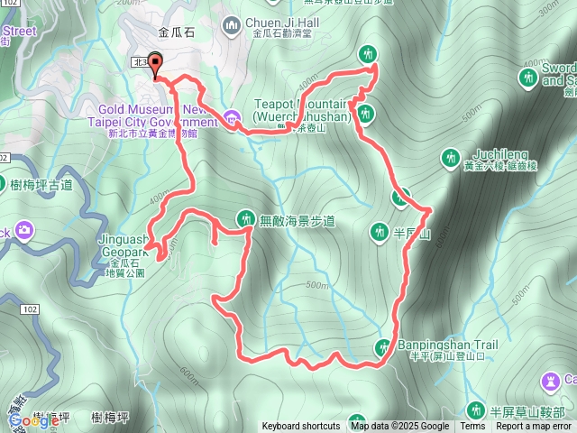 半屏山茶壺山連走O繞預覽圖