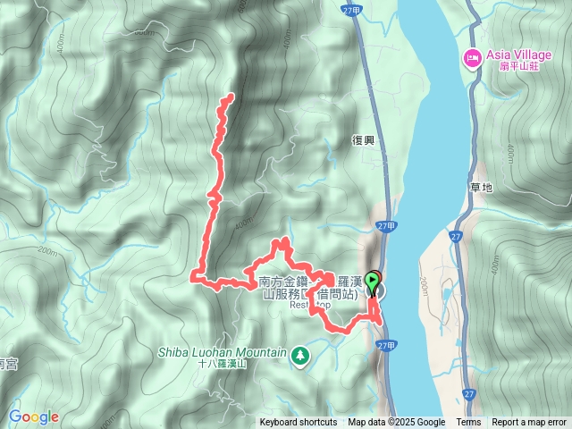 狗寮山北稜線（狗寮山、北狗寮山）