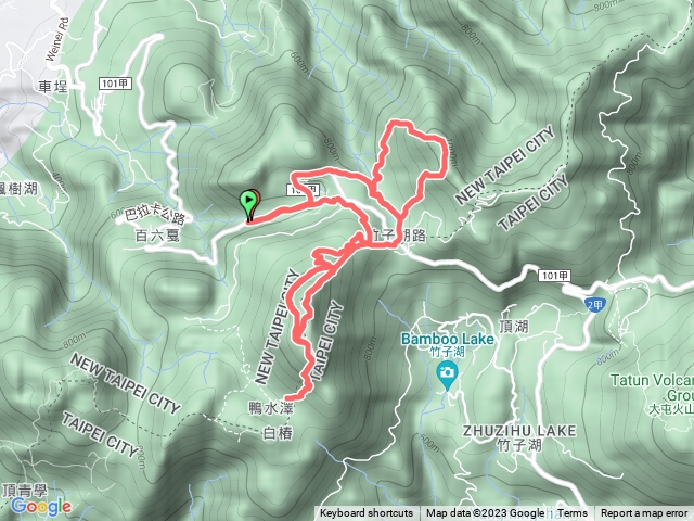 大屯山、小觀音西西峰