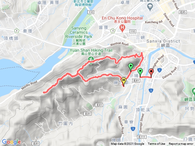 2021/03/27鳶嘴山、彩壁走走