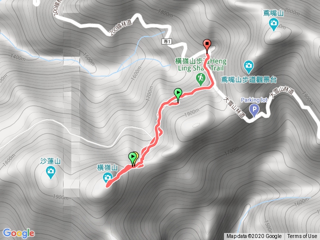 20201212橫嶺山步道