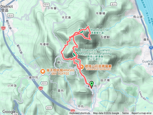 福隆山步道 觀音山預覽圖
