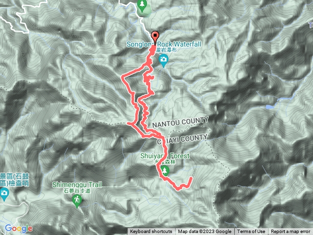 杉林溪、鹿屈山、水漾森林、眠月神木、水漾森林、杉林溪二日遊