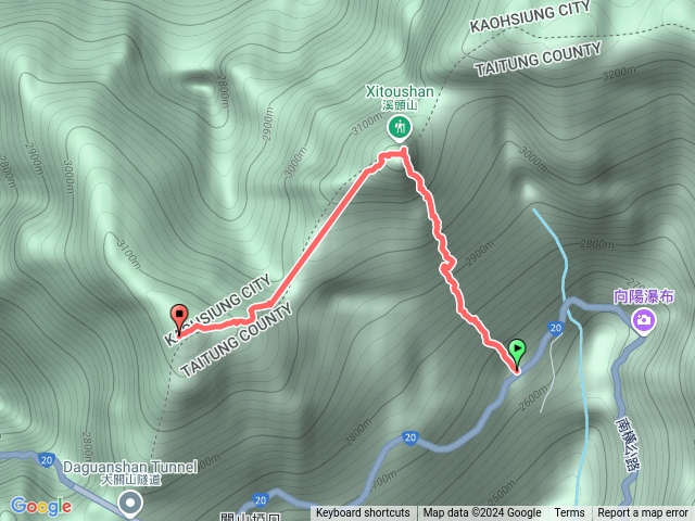 小玉的溪頭山關山嶺山縱走預覽圖