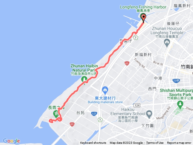 竹南海濱森林步道