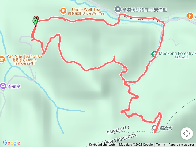 夜登貓空圓山