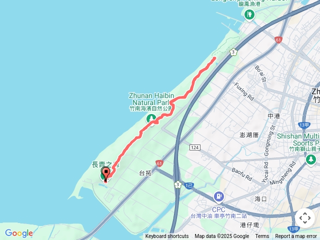 竹南海濱森林步道