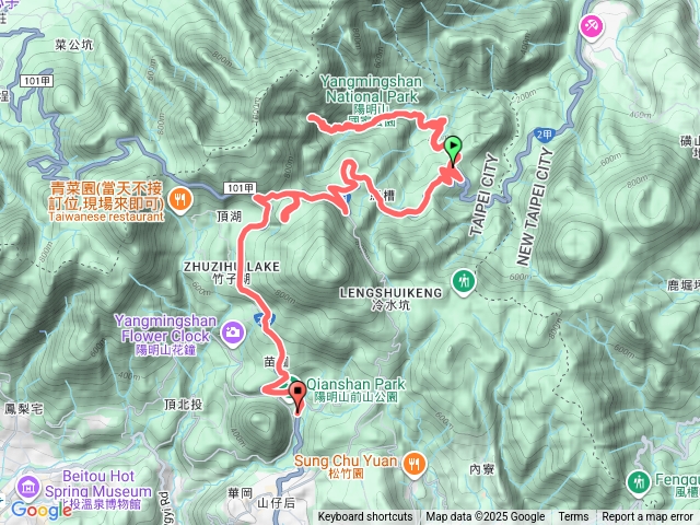 鹿角坑、楓林瀑布