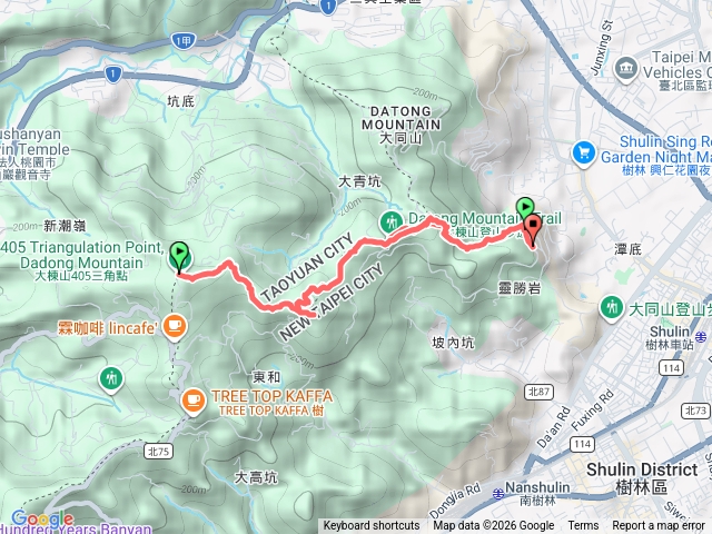 青龍嶺+大棟山步道