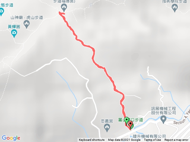 Gpx軌跡 健行筆記