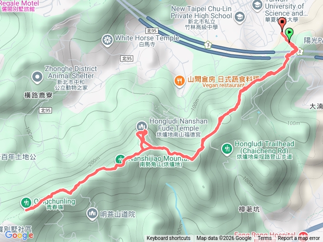 洪爐地.南勢角山.登山步道預覽圖