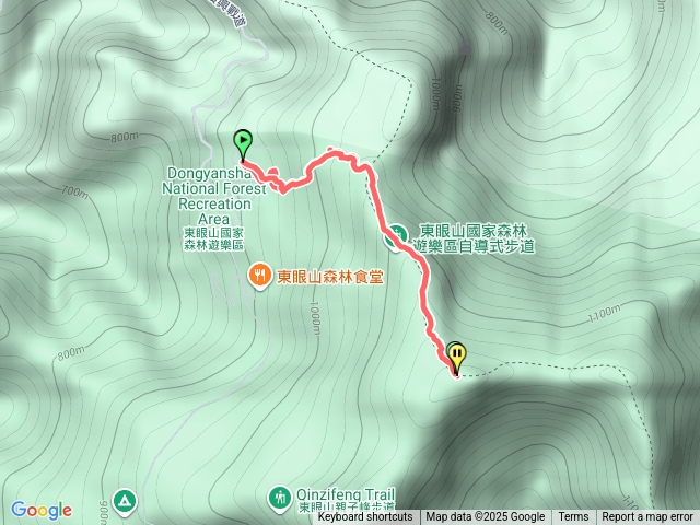 東眼山停車場-東眼山三角點預覽圖