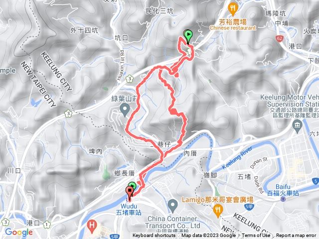 三合山 華新山 分水嶺山 