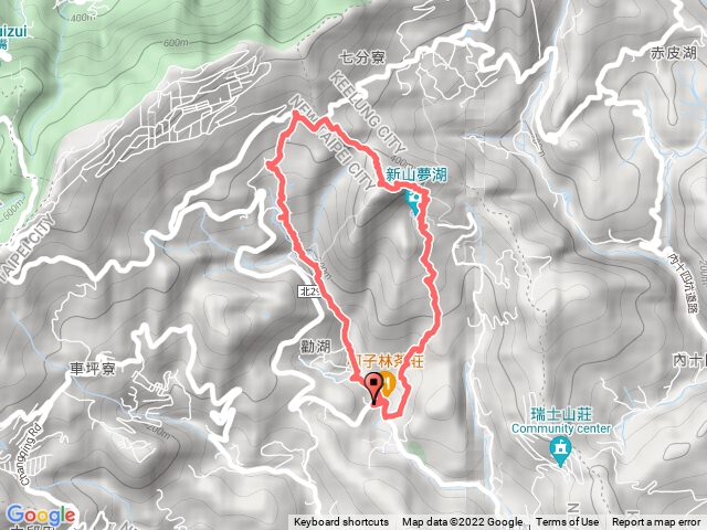 五指山古道+新山夢湖步道O型