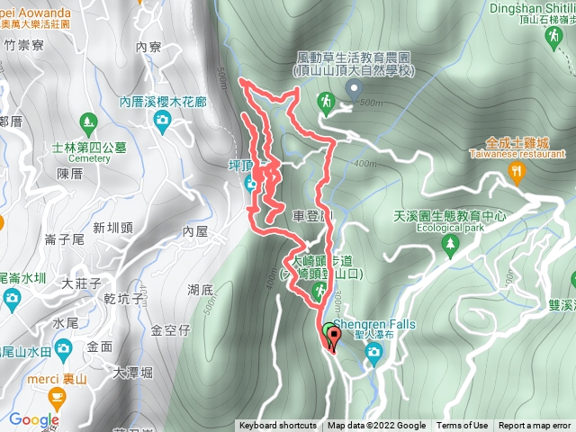 坪頂古圳親山步道、登峰圳水圳路