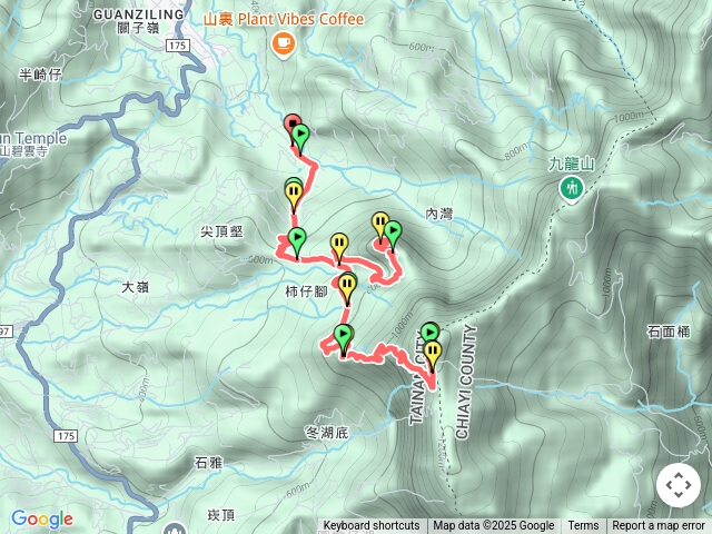 大棟山雞籠山