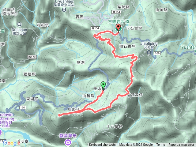 金交縱走(金獅山(芋蓁坑)縱走交力坪山)預覽圖