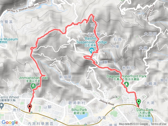 大湖登遊雙尖1埤2崙接剪刀石出西湖