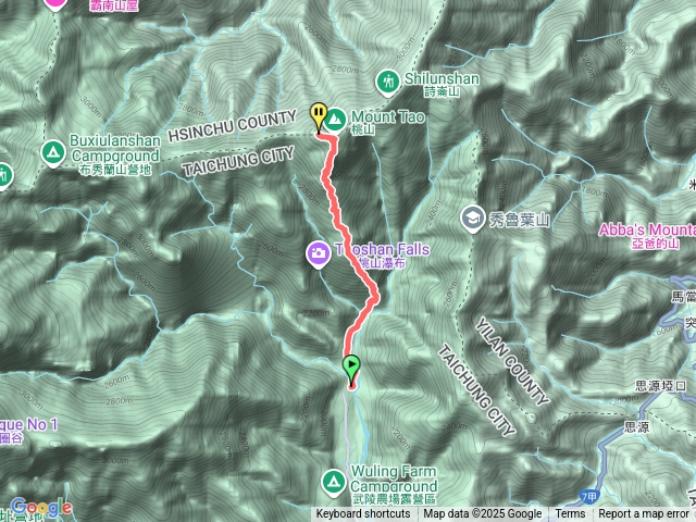 桃山喀拉業2天1夜