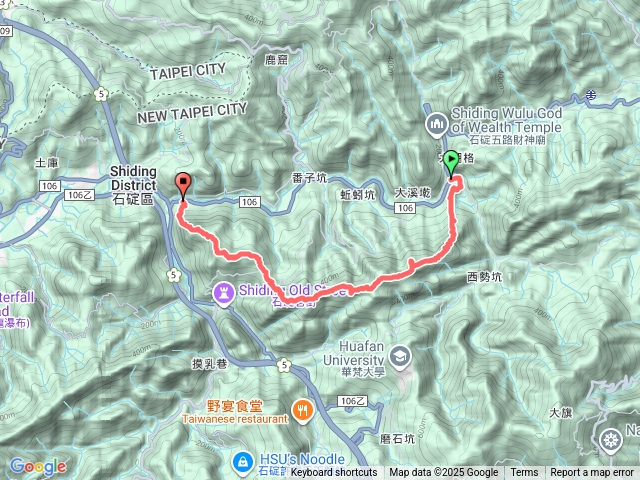 皇帝殿全稜縱走(12連峰）