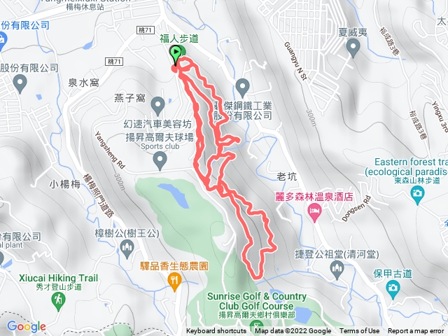 福人步道O形走