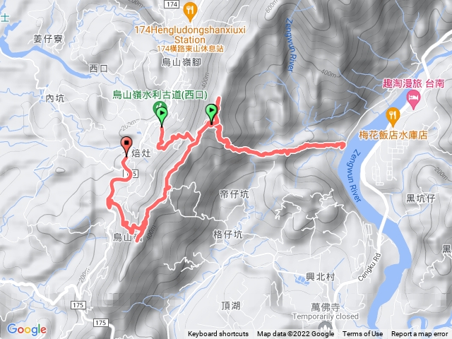 烏山越嶺水利古道~鳥子嶺山.