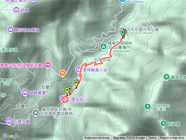 竹篙溪步道預覽圖