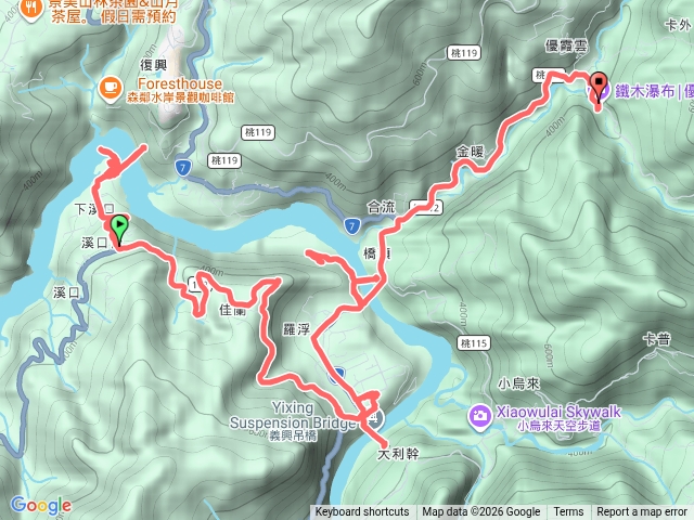 115.05.17羅浮三橋-優霞雲瀑布-三星古道（新溪口吊橋-義興吊橋-復興橋）