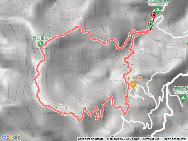 2022-0226-雲霧步道上-經山上人家-到鵝公髻山