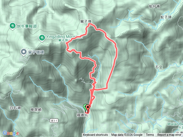 2025-08-24 頭城福德坑～八八峰～鶯子嶺～礁水坑山O繞預覽圖