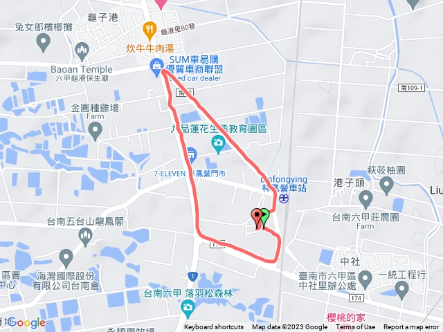 東軒的跑步路線