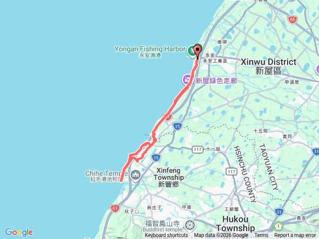 新屋永安漁港-新豐坡頭漁港