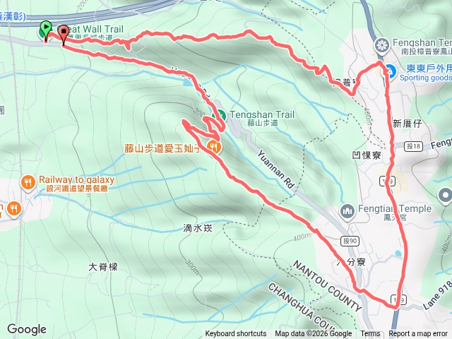 萬里長城加藤山步道預覽圖
