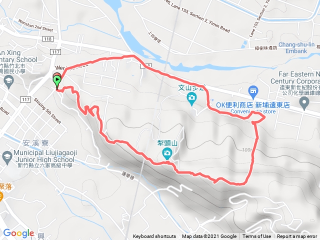 蓮華寺起、吧里國山 O 型