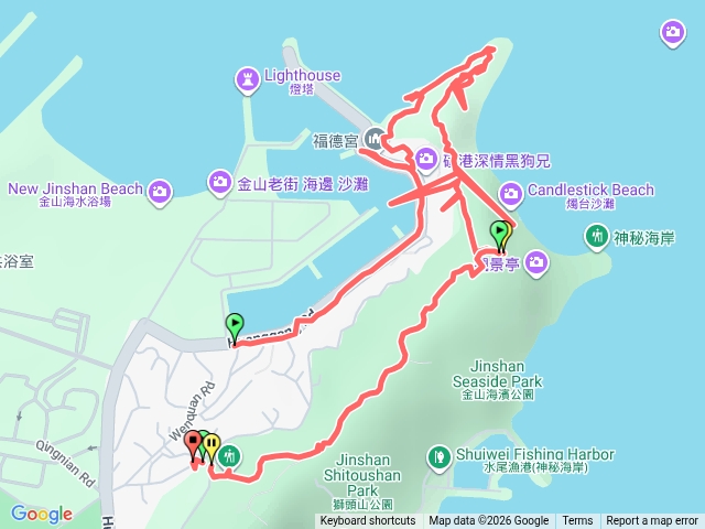 磺港漁港海岸步道磺港山獅頭山公園