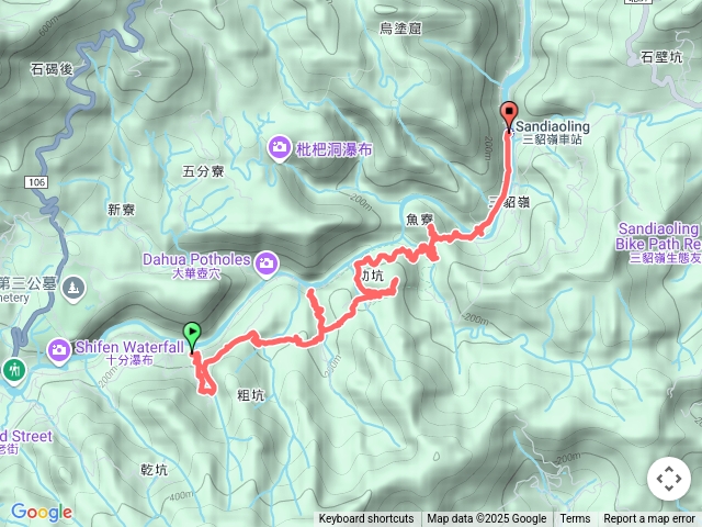 粗坑瀑布_幼坑山_魚寮山