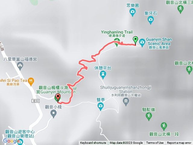 硬漢嶺椅子路線