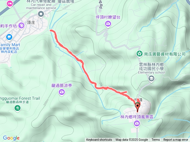 林內鄉坪頂古道