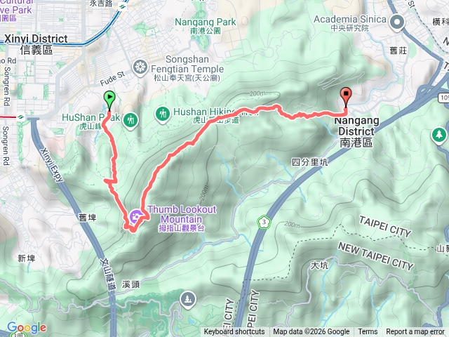 豹山溪步道到南港預覽圖