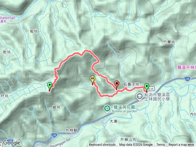 武山煤礦、內平林山、大平林山