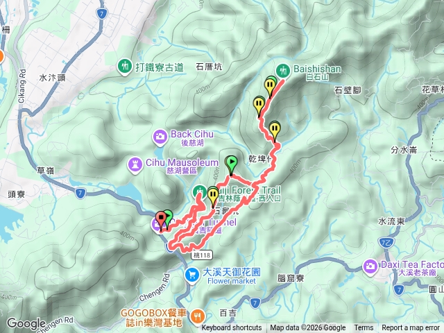 百吉林蔭步道白石山預覽圖