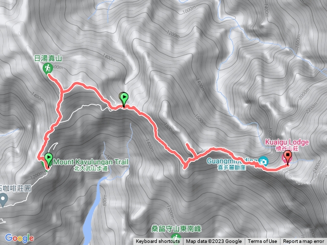 屏東－臺灣百大必訪步道北大武山步道202304221858