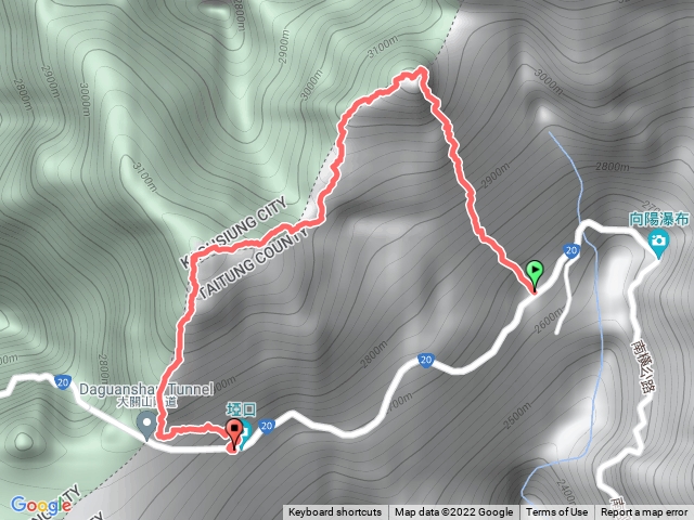 南橫溪頭山縱走關山嶺山