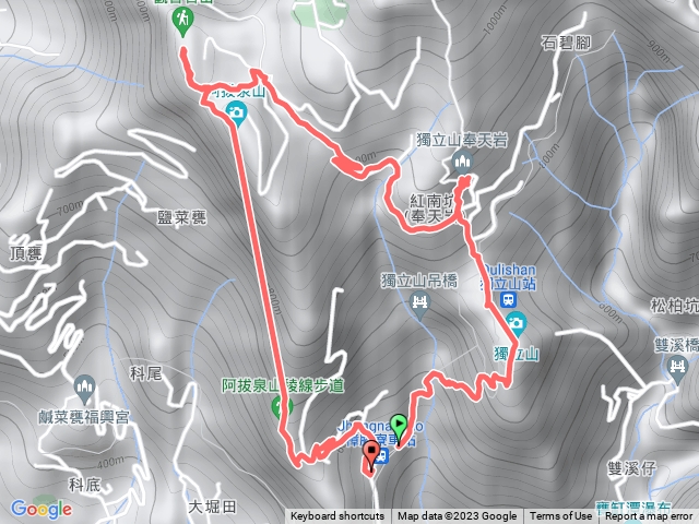 230303獨立山&阿拔泉步道