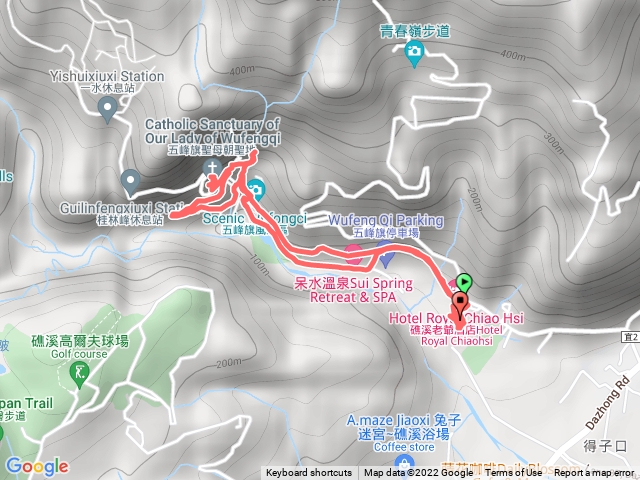 老爺 五峰瀑布